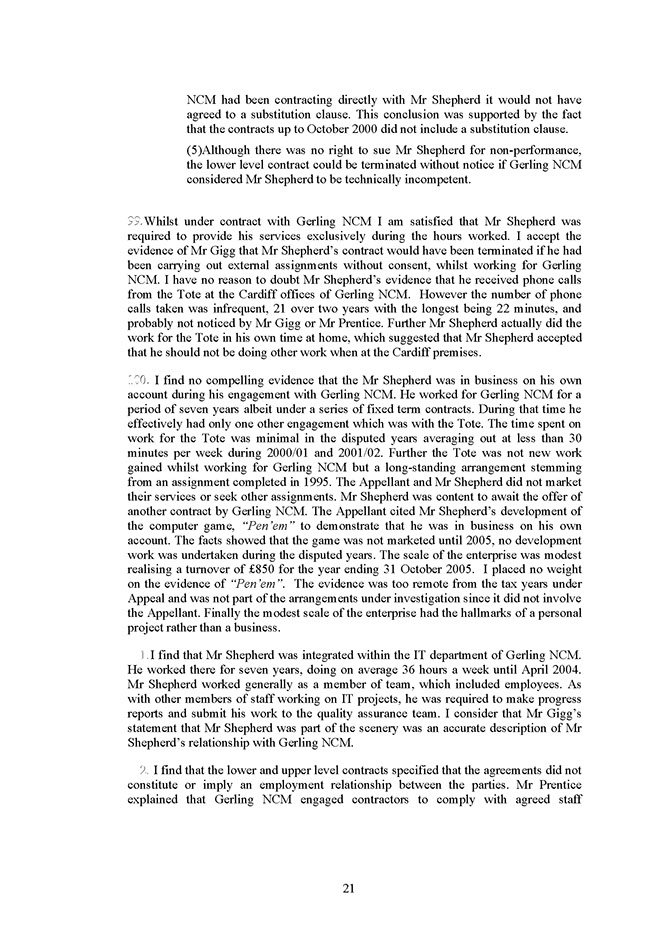IR35 Case Law