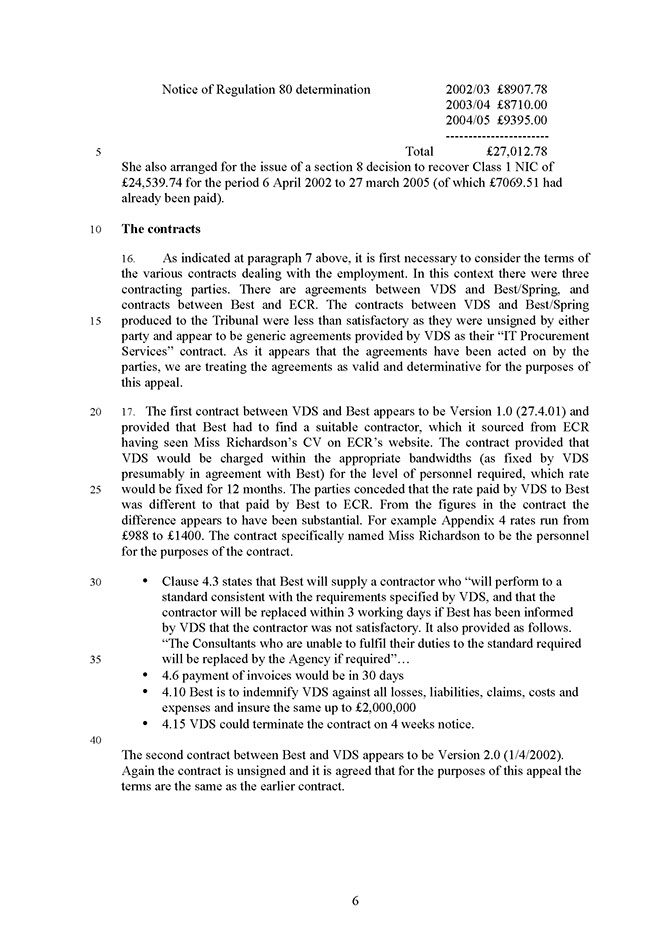 IR35 Case Law