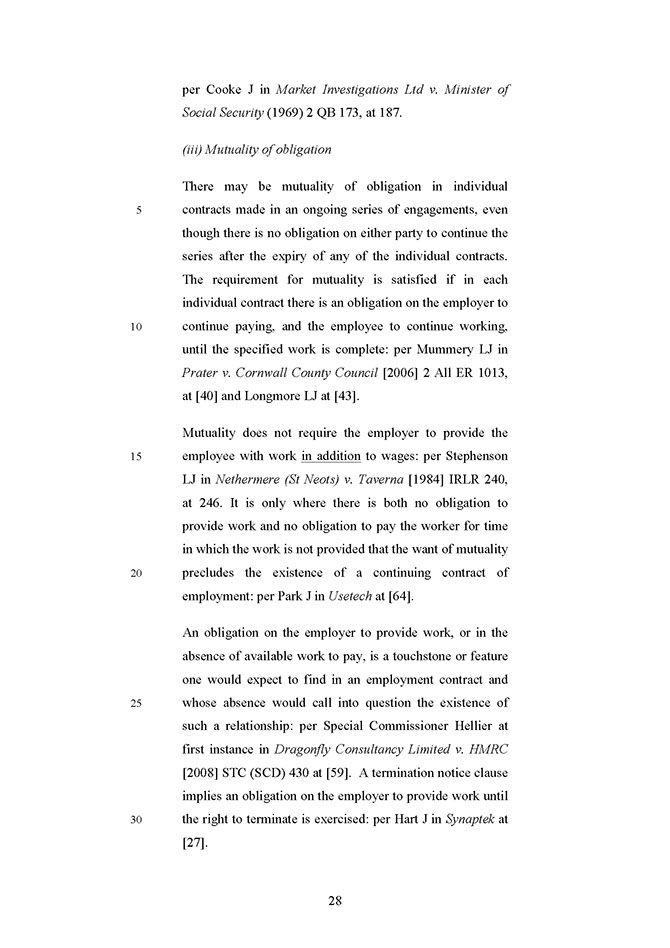 IR35 Case Law